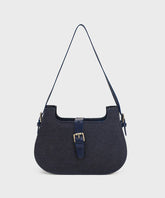 Blue Shoulder Bag