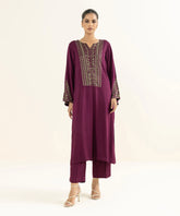 Embroidered Bedford Suit