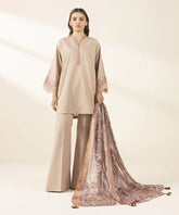 2 Piece - Embroidered Lawn Suit