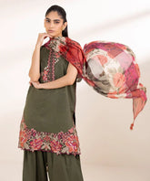 3 Piece - Embroidered Lawn Suit