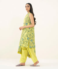 3 Piece - Printed Khaddar Suit