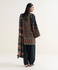 3 Piece - Printed Khaddar Suit
