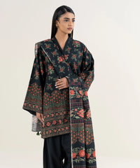 3 Piece - Printed Khaddar Suit