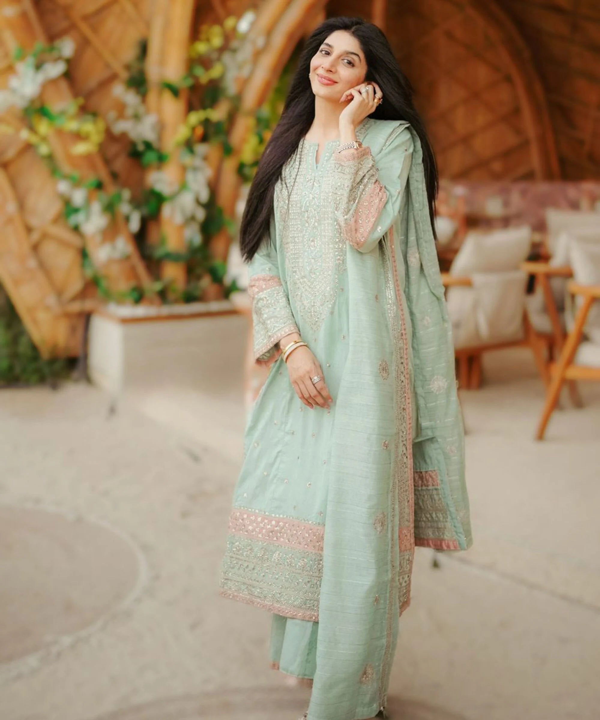 Embroidered Jacquard Shirt