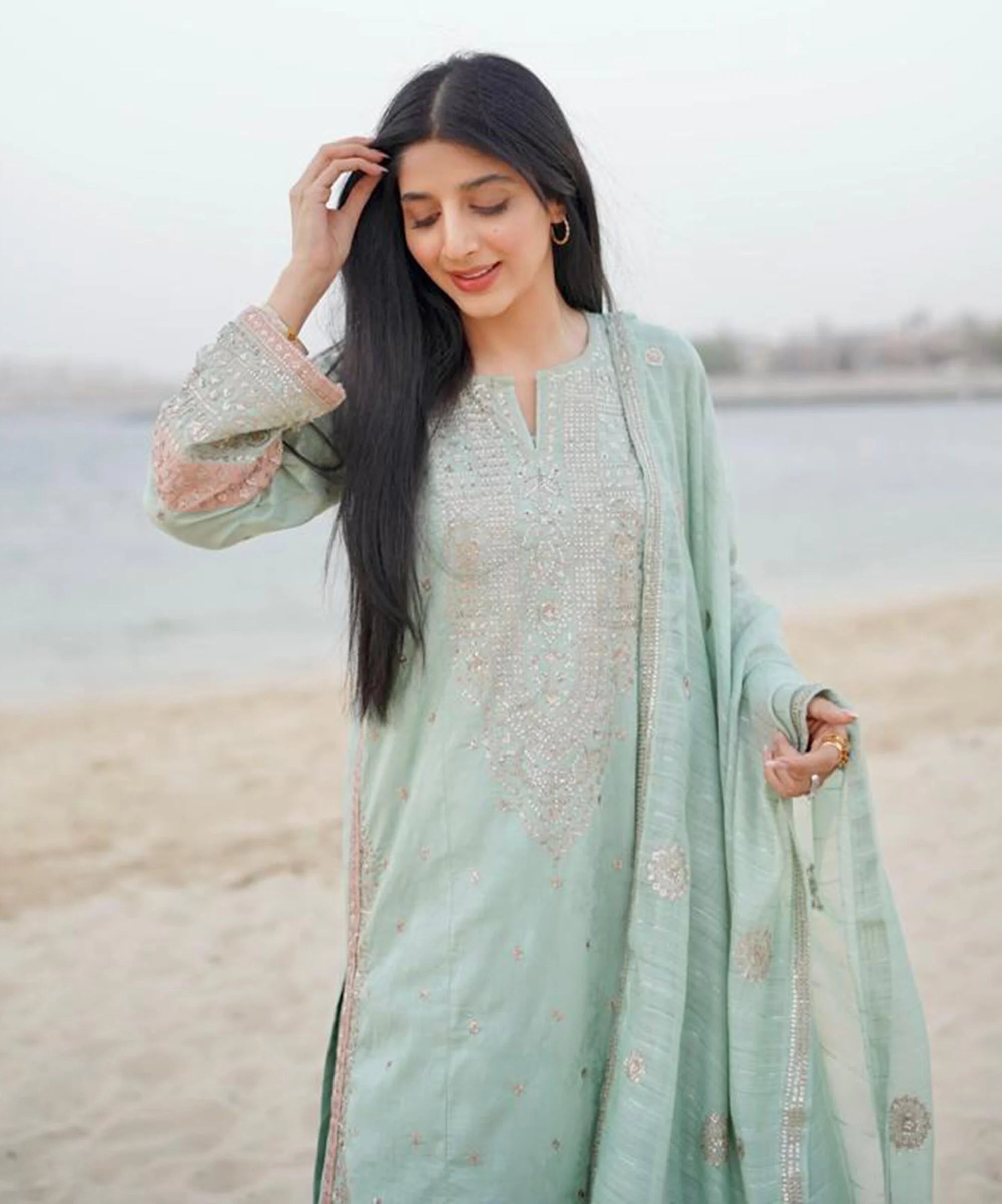 Embroidered Jacquard Shirt