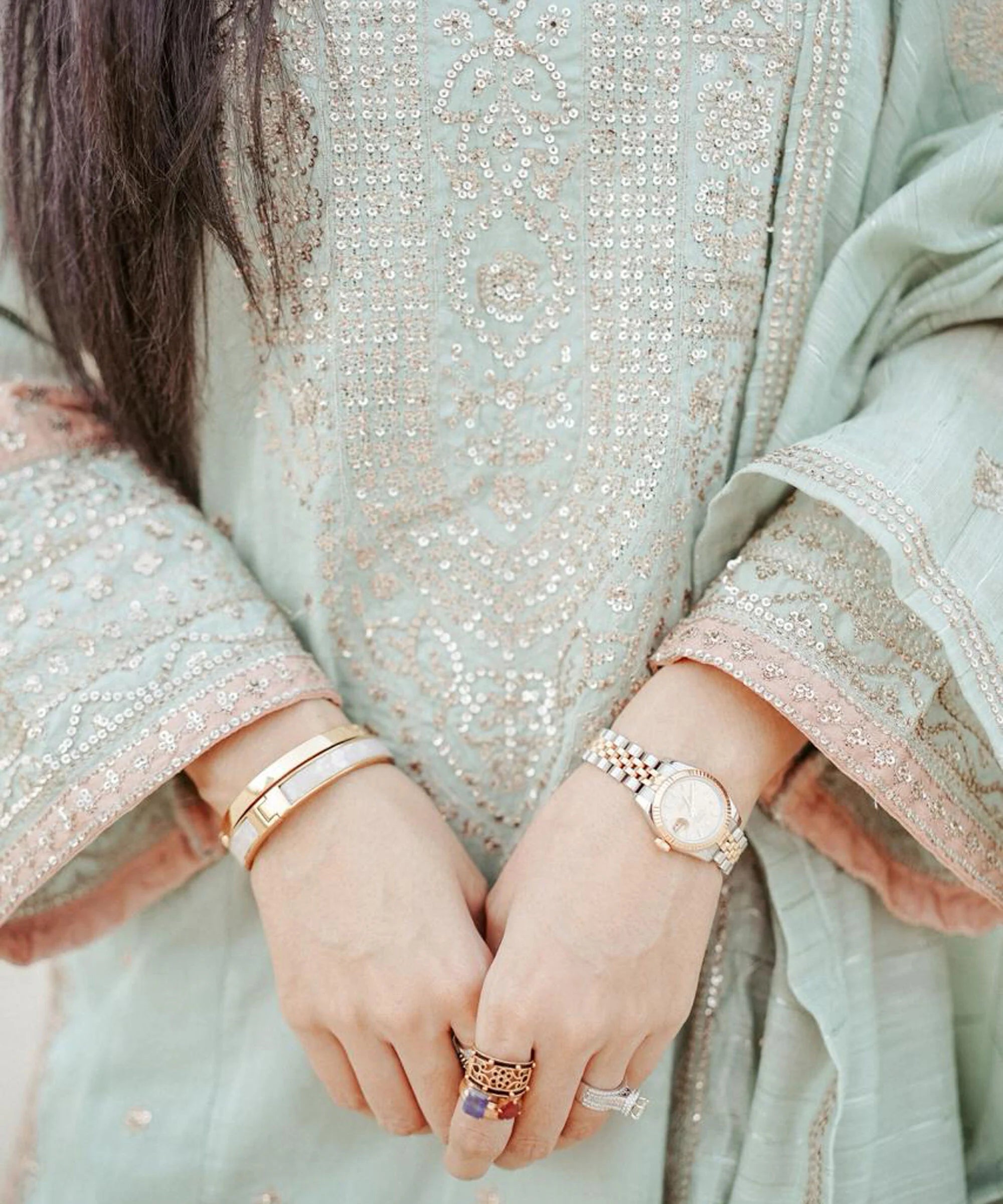 Embroidered Jacquard Shirt