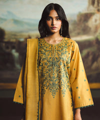 Embroidered Light Khaddar Shirt