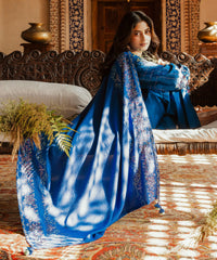 3 Piece - Embroidered Cotton Jacquard Suit